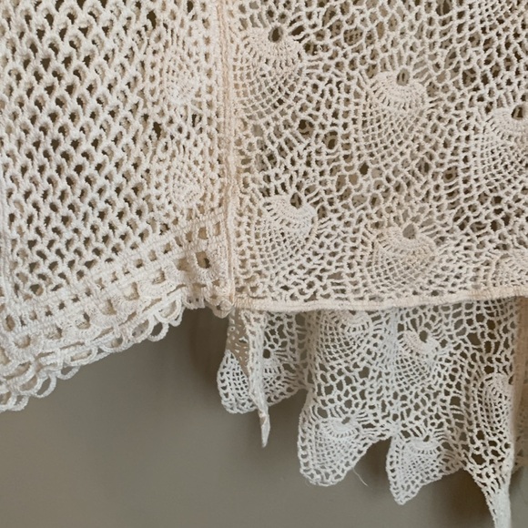 Ryu blouse sweater, crochet lace top shirt, boho, bohemian - Picture 3 of 8